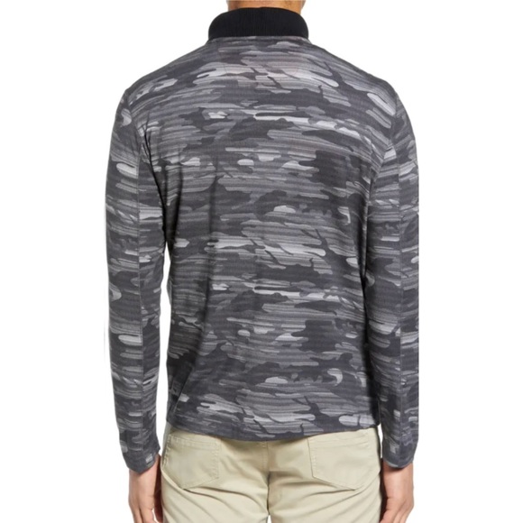 Robert Graham Street Circuit Camo Quarter Zip Classic Fit Pullover Size XXL - Picture 2 of 16